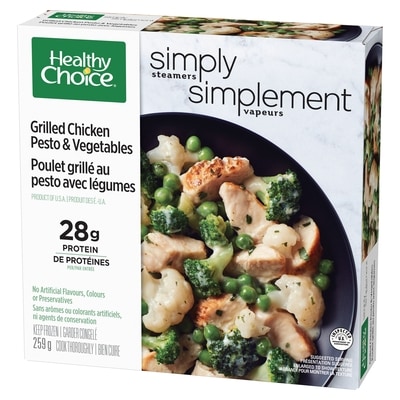 Simply Steamers Grilled Chicken Pesto & Vegetables