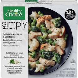 Healthy Choice Poulet au pesto avec légumes Simply 259 g, 2,51 $/100g