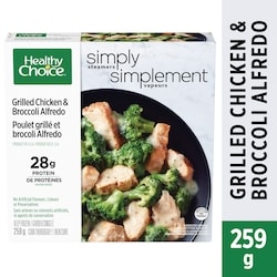 Healthy Choice Simply Steamers Grilled Chicken & Broccoli Alfredo 259 g, $2.04/100g