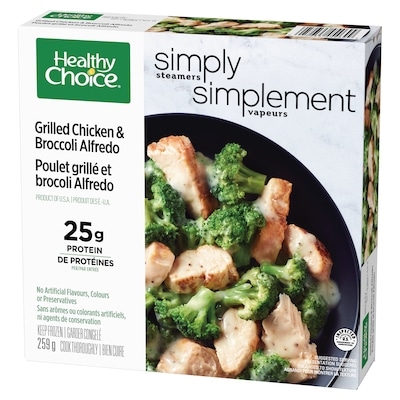 Simply Steamers Grilled Chicken & Broccoli Alfredo