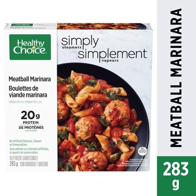 Healthy Choice Simply Steamers Meatball Marinara 283 g, $2.47/100g