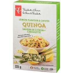 President's Choice Lemon Flavour & Chives Quinoa - 225 g | Fortinos