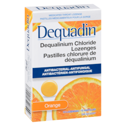 Dequadin Sore Throat Lozenges     16 ea, $0.34/1ea