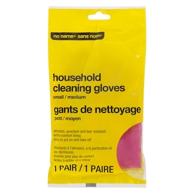Sans Nom Gants de nettoyage, petit/moyen 1 ea, 3,00 $/1ch