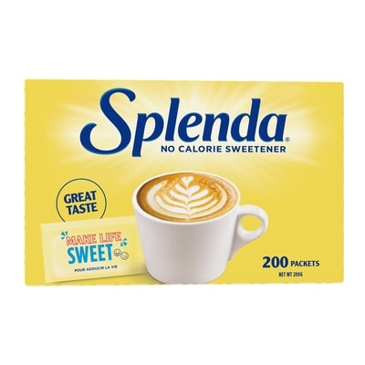 Splenda No Calorie Single-Serve Sweetener Packets 200 g, $7.00/100g