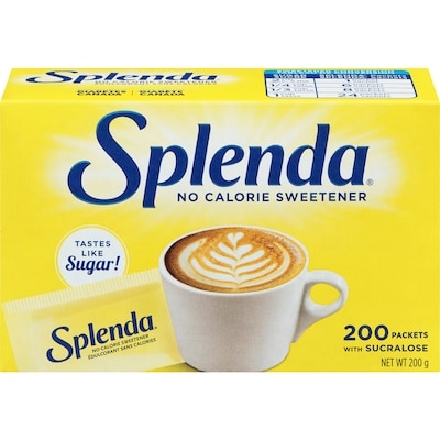 Splenda No Calorie Single-Serve Sweetener Packets 200 g, $7.00/100g