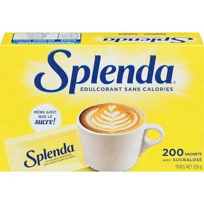 Splenda Sachets d'édulcorant sans Calories 200 g, 7,00 $/100g