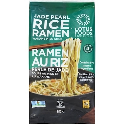 Lotus Ramen de riz de Jade 80 g, 4,74 $/100g