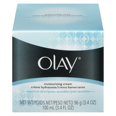 Olay Moisturizing Sensitive Skin Cream 100ml 100 ml, $9.99/100ml