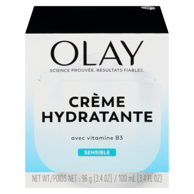 Olay Crème hydratante pour peau sensible, 100 mL 100 ml, 14,49 $/100ml