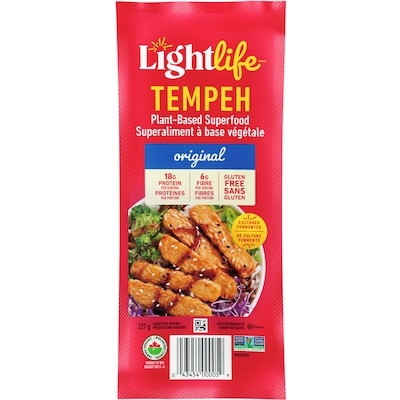Lightlife Original Organic Plant-Based Tempeh 227 g, $2.64/100g