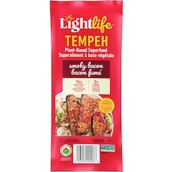 Organic Plant-Based Smoky Tempeh Bacon Strips