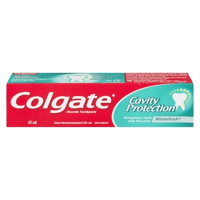 Colgate Cavity Protection Fluoride Toothpaste, Winterfresh 95 ml, $1.05/100ml