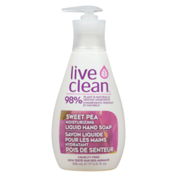 Live Clean Sweet Pea Moisturizing Liquid Hand Soap - 500 ml | Zehrs
