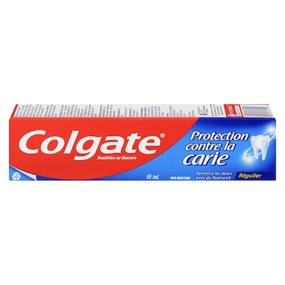 Colgate Dentifrice au fluorure Protection contre la carie Populaire 95 ml, 1,78 $/100ml