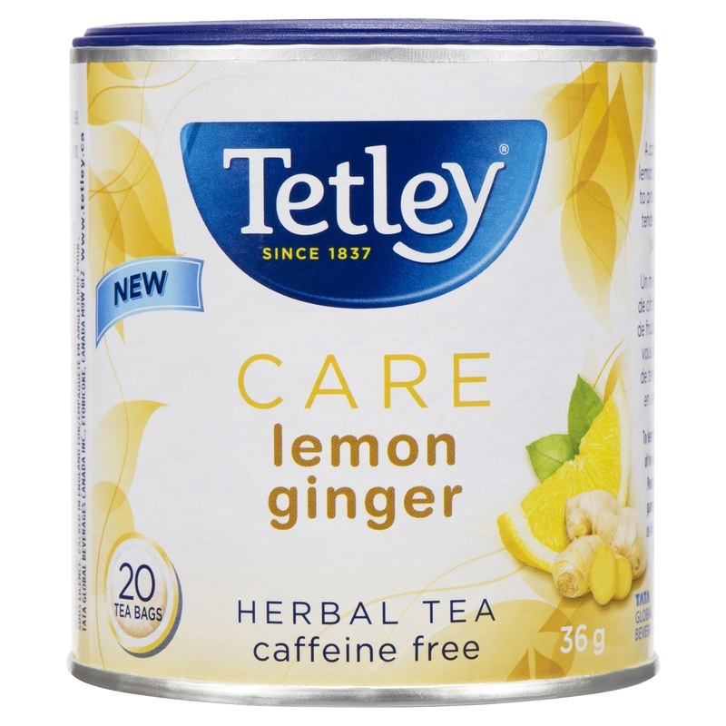 Care Lemon Ginger Herbal Tea  