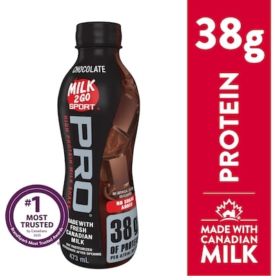 Milk 2 Go Chocolate High Protein Milk Shake 473 ml, $0.63/100ml