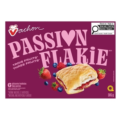 Vachon Passion Flakie® Three Fruits Flaky Pastries 305 g, $1.15/100g