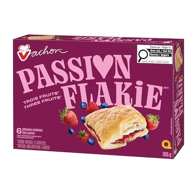 Pâtisseries feuilletées Passion Flakieᴹᴰ aux trois fruits