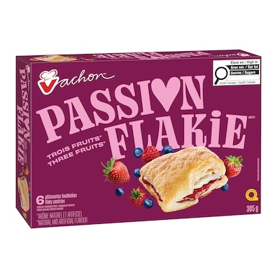 Pâtisseries feuilletées Passion Flakieᴹᴰ aux trois fruits
