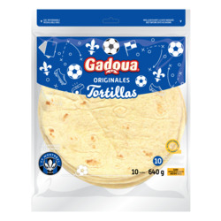 Gadoua Original Large Tortillas 640 g, $0.86/100g