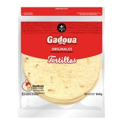 Gadoua Grandes tortillas originales 640 g, 0,86 $/100g