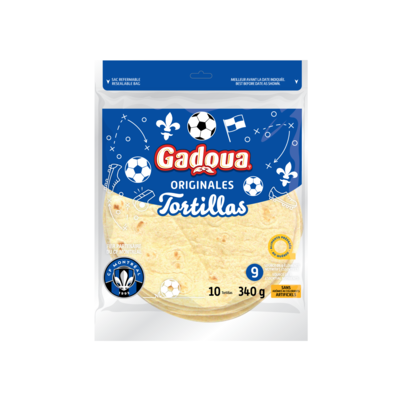 Gadoua Original Medium Tortillas 340 g, $1.56/100g