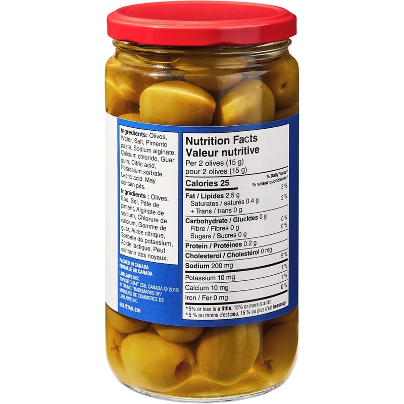 Mammoth Stuffed Queen Olives