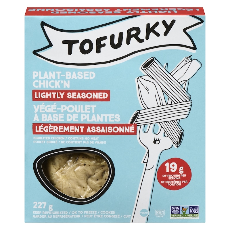 Plant-Based Chick'n Lightly Seasoned