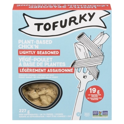 Tofurky Plant-Based Chick'n Lightly Seasoned 227 g, $2.86/100g