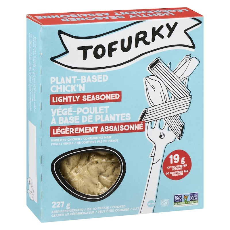 Plant-Based Chick'n Lightly Seasoned