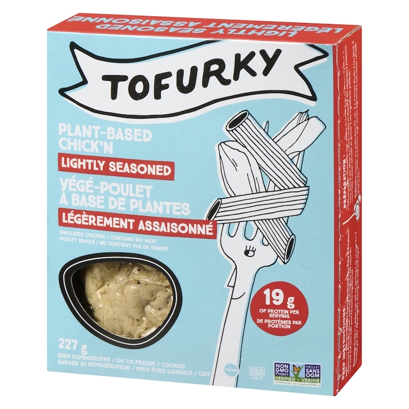 Plant-Based Chick'n Lightly Seasoned