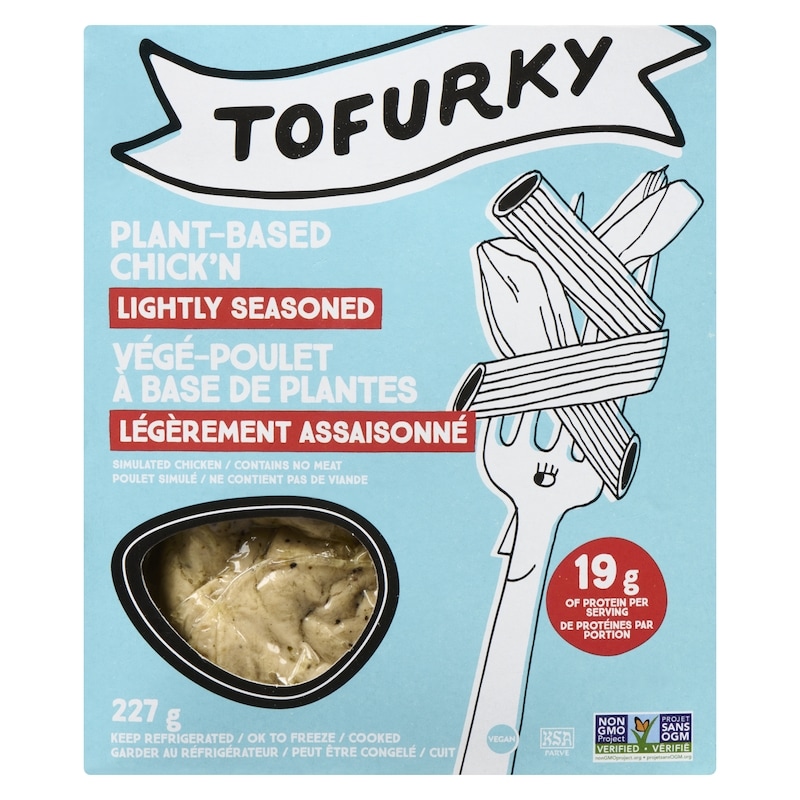 Plant-Based Chick'n Lightly Seasoned