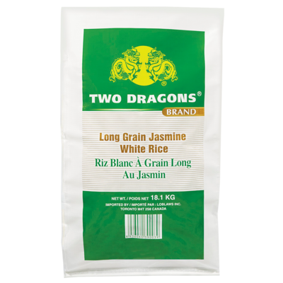 null Two Dragons Jasmine Rice 18.1 kg, $0.22/100g