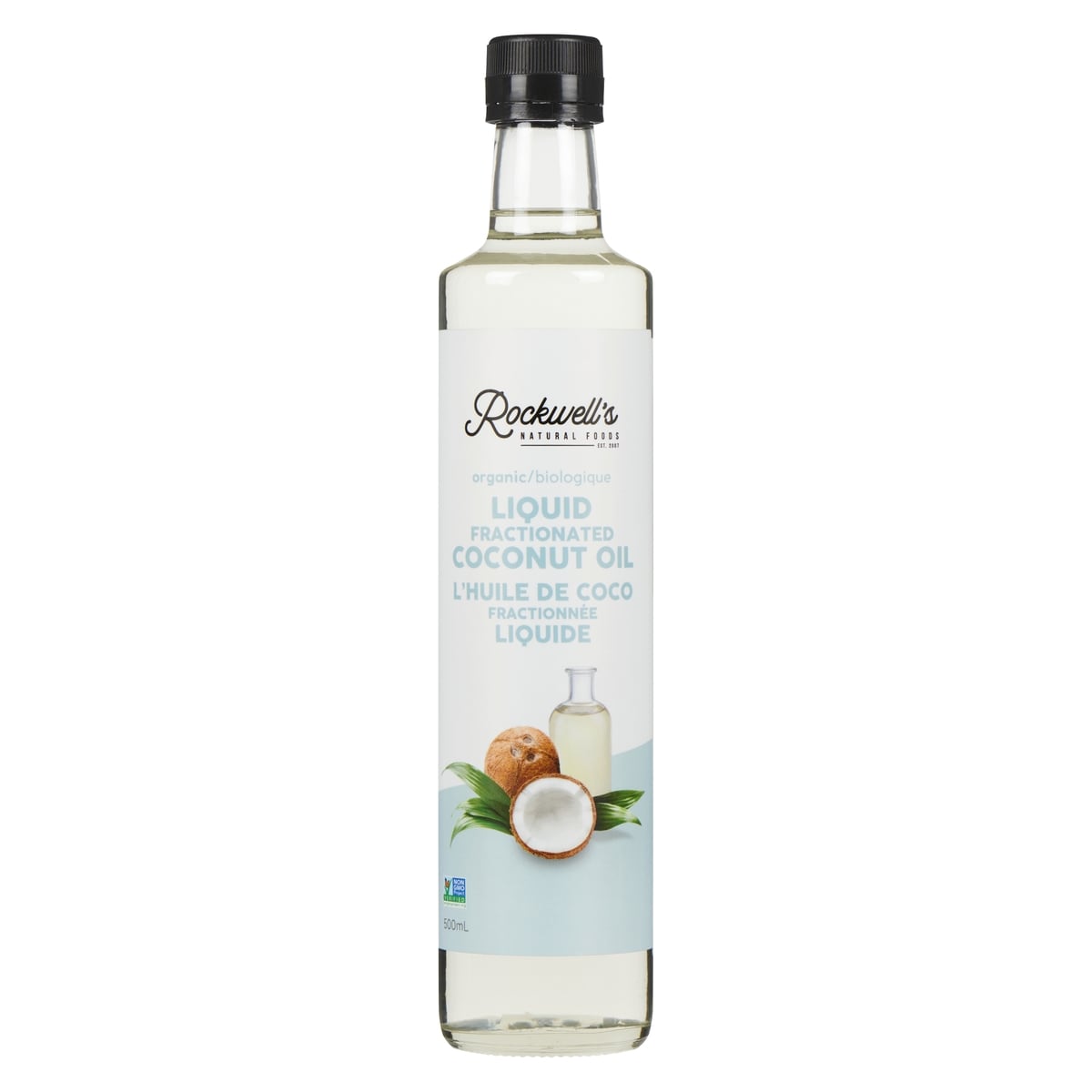 Rockwell's Organic Liquid Coconut Oil 500 ml, $4.00/100ml