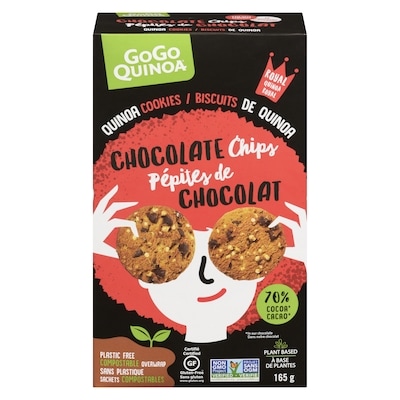 null Biscuits de quinoa aux pépites de chocolat 198 g, 2,52 $/100g