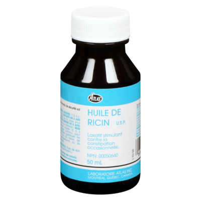 Atlas Huile de ricin u.s.p. 50 ml, 9,98 $/100ml