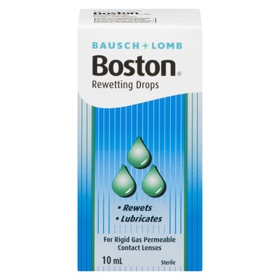 Bausch+Lomb Boston Rewetting Drops Sterile 10 ml, $99.90/100ml