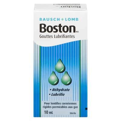Bausch & Lomb Boston gouttes lubrifiantes stérile 10 ml, 99,90 $/100ml