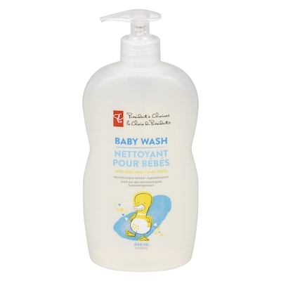 President's Choice Baby Wash With Aloe Vera 444 ml, $1.01/100ml