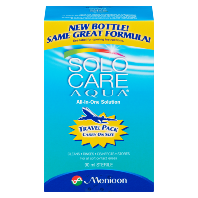 SoloCare Aqua All-In-One Solution  90 ml, $6.43/100ml