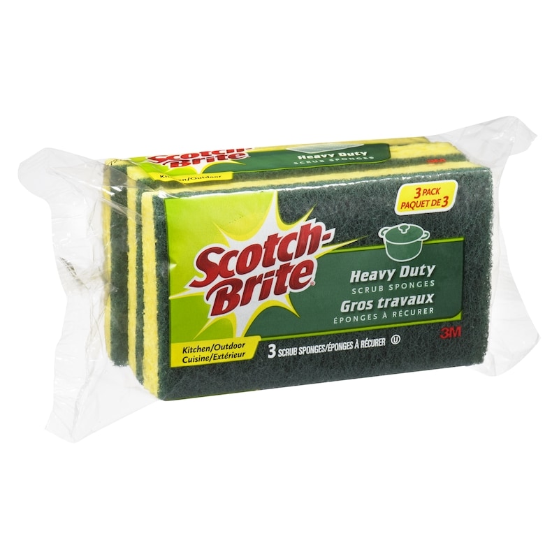 Heavy Duty Sponge, pack of 3