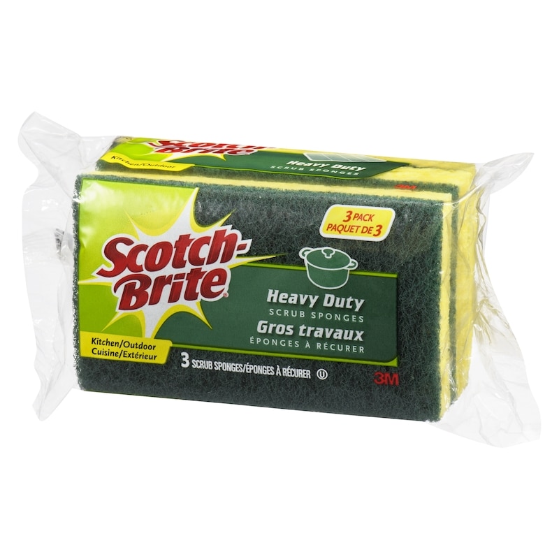 Heavy Duty Sponge, pack of 3