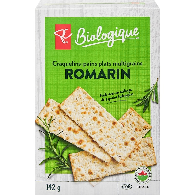 Organics Rosemary Multigrain Flatbread Crackers