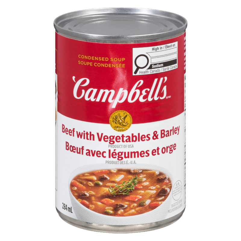 Beef with Vegetables & Barley