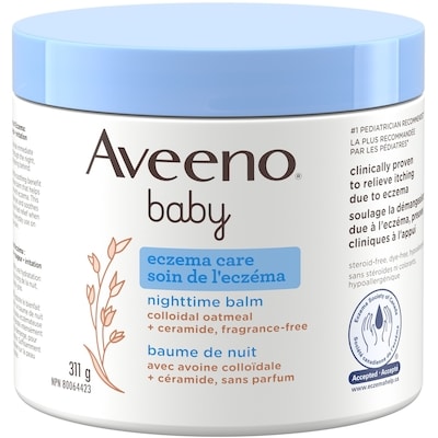 Aveeno Baby Eczema Care Nighttime Balm 311 g, $8.04/100g