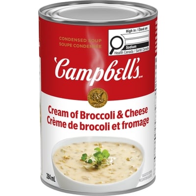 Campbell's Condensed Broccoli Cheese Soup 284 ml, $0.88/100ml