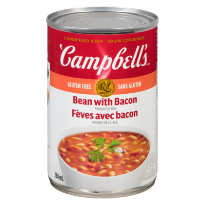 Campbell's Bean with Bacon 284 ml, $0.88/100ml