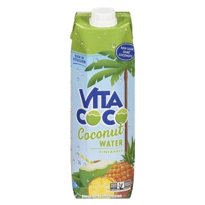 Vita Coco Coconut Water with Pineapple 1 l, $0.60/100ml