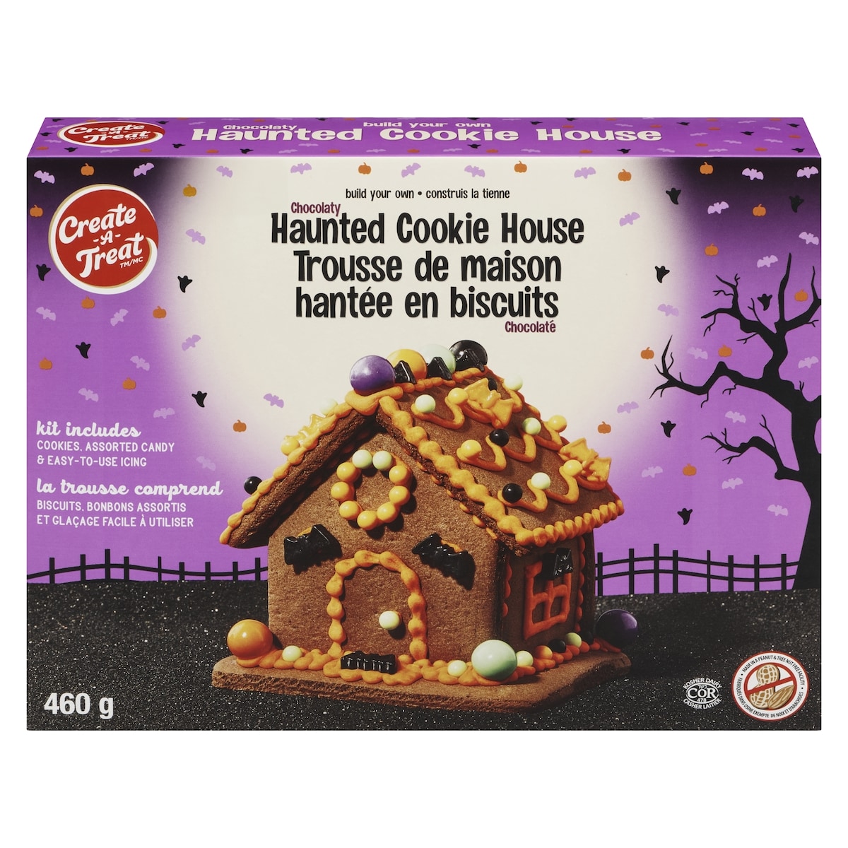 Create A Treat Chocolaty Haunted Cookie House 460 g, $1.51/100g